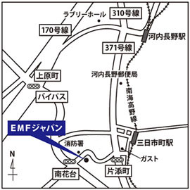 アクセスマップ本社
